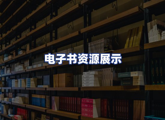 电子书资源展示